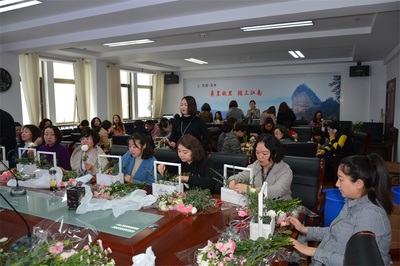 &ldquo;春暖花開(kāi) 詩(shī)情花藝&rdquo;--天水市文化和旅游局組織開(kāi)展慶&ldquo;三八&rdquo;插花藝術(shù)培訓(xùn)活動(dòng)