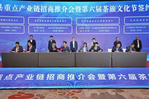 白河茶香溢十堰，文旅招商譜新篇——白河縣重點產業鏈招商推介會暨第六屆茶旅文化節活動側記